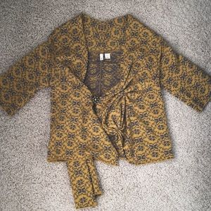 Asymmetrical sweater